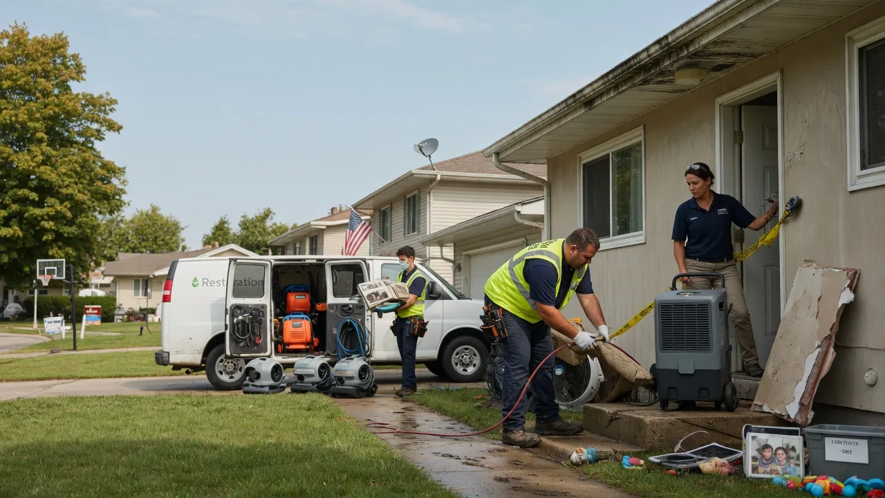 Water Damage Restoration in Olivet, MI near me